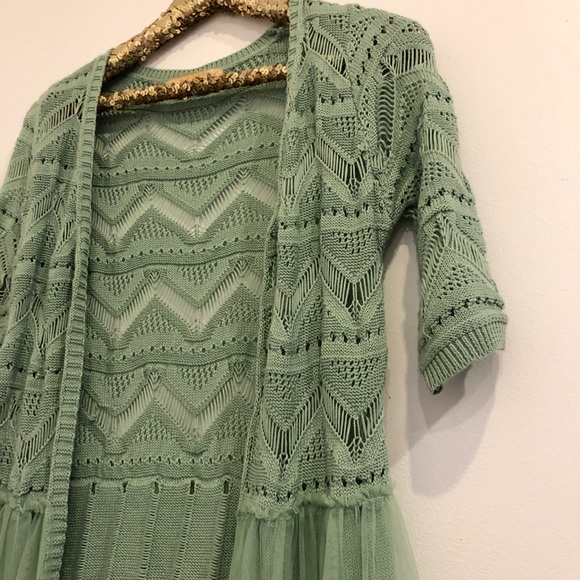 Green fairy tale cardigan st patty’s day patricks - Picture 4 of 6